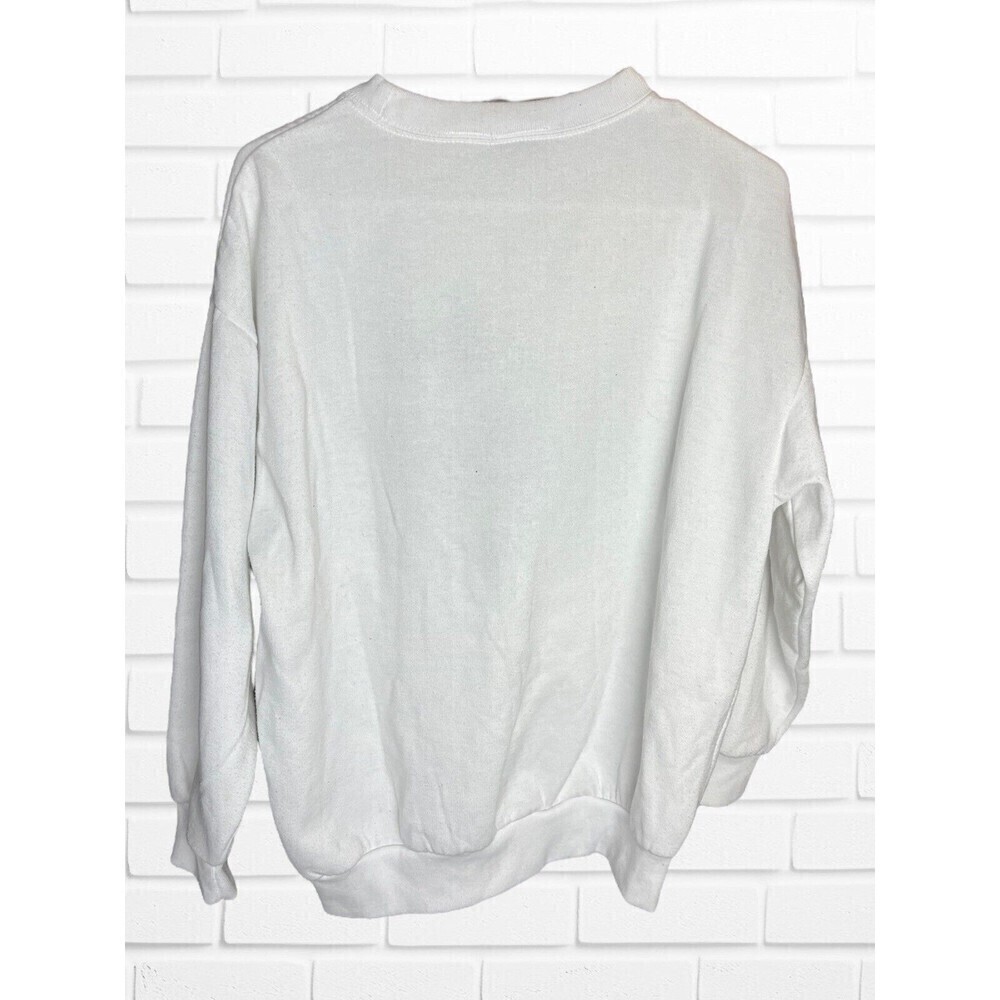 Vintage Nutcracker Women's Medium Crewneck Christmas Bird Xmas Sweatshirt Winter - Picture 7 of 7